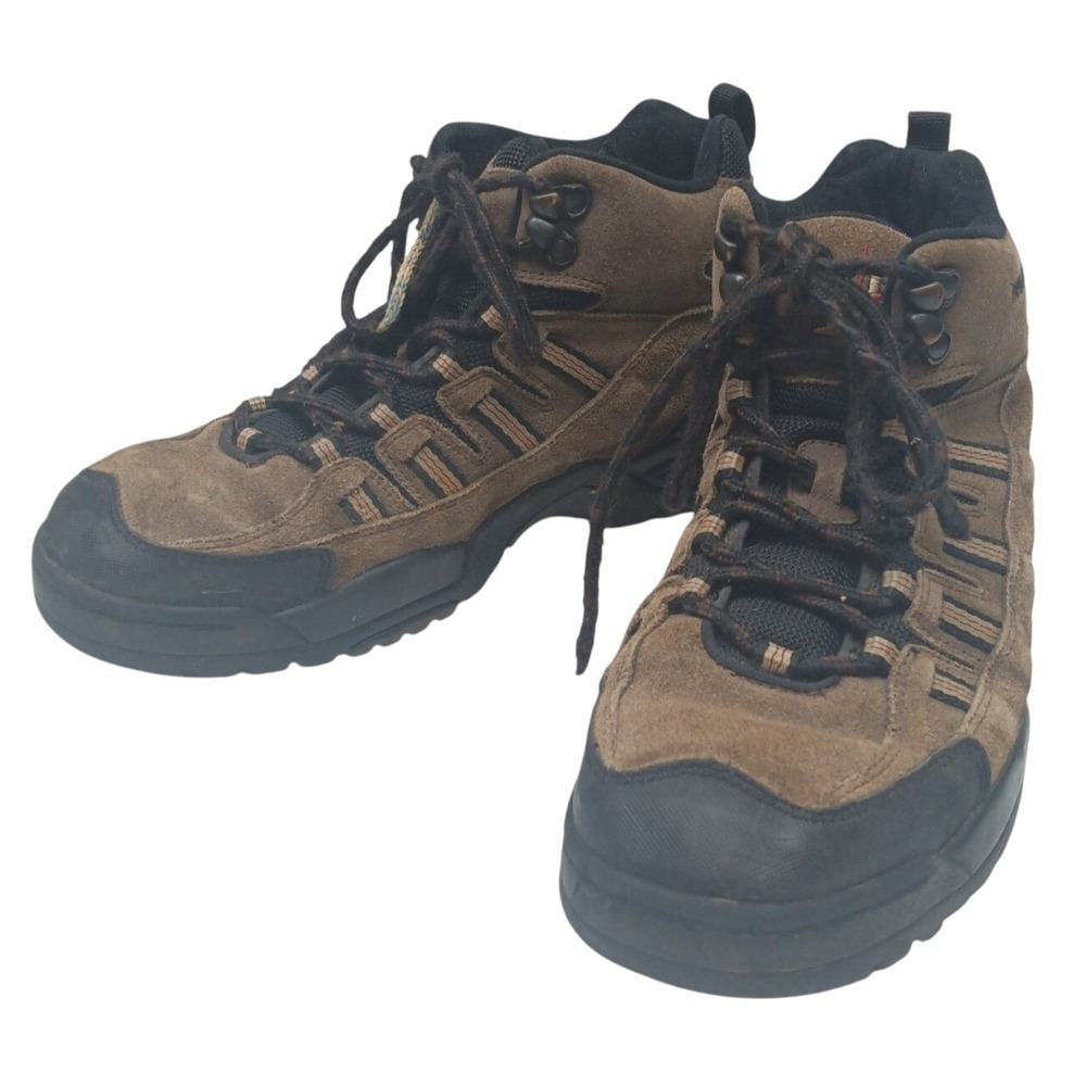 NEVADOS Hiking Boots Women's 9 US Water Resistant Multi-terrain Beige Black Trim